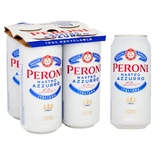 Peroni Nastro Azzuro Can beer 4x440ml