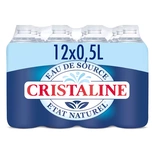 Cristaline Natural mineral still water 12x50cl
