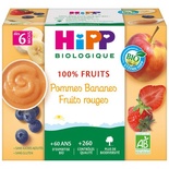 Hipp Apple Banana & Red Fruits ORGANIC 4x100g from 6 months