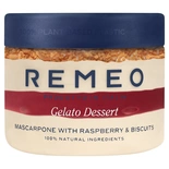Remeo Gelato Dessert Mascarpone with Raspberry & Biscuits 430ml