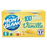 Mont Blanc Dessert vanilla creme 4x125g