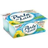 Yoplait Perle de Lait lemon yogurts 4x125g