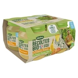 Bledina Organic fruit varieties from 6 months 4x130g (Pineapple,Banana,Apple)