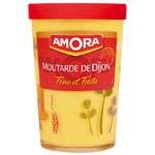 Amora Dijon Mustard in a pictured glass 195g