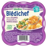 Bledina Bledichef small Vegetables & Sweet Potato mousselin from 15 months 250g