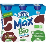 Lactel Max Chocolate Organic 3x20cl