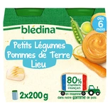 Bledina pot Small Vegetables & Potatoes from 6 months 2x200g