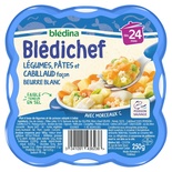 Bledina Bledichef Vegetable, Pasta & Cod From 24 Months 250g