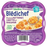 Bledina Bledichef Butternut with Carrots & Boulghour from 15 months 250g