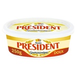 President unsalted butter beurrier 250g