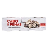 Cabo de Penas Squid Pieces in Squid Ink 3x85g