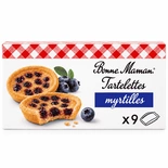 Bonne Maman Blueberry Tartelettes x9 135g