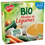 Liebig Mixed Vegetable Organic soup 2x30cl