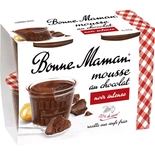Bonne Maman Dark chocolate mousse 4x10cl