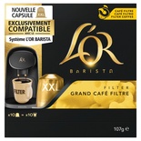 L'or BARISTA Coffee Capsules XXL x10 Large Filter Coffee 107g