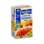 Bjorg Tomatoes coulis Organic 25cl