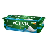Danone Activia Plain yogurts 0% FAT 8x125g