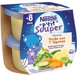 Nestle Naturnes P'tit Souper 7 Vegetabels 2x200g 400g
