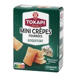 Tokapi Mini crepes Roquefort cheese Crackers 65g