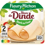 Fleury Michon Sliced Turkey Breast 2 Slices 80g