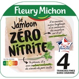 Fleury Michon Ham nitrite free 4 slices 120g