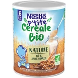 Nestle Cereals Plain Oat & Wheat Organic from 6 mounths 240g