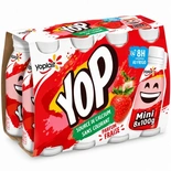 Yoplait Yop Mini Strawberry Yogurt Drink 8x100g