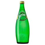 Perrier Sparkling Mineral Water Glass Bottle 72.7cl