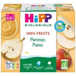 Hipp Apple & Pears Organic 4x100g from 4 months