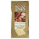 Poulain 1848 White chocolat with hazelnuts and nougat creme 200g