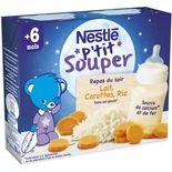 Nestle P'tit Souper Carrots & Rice milk 2x250ml from 4 months