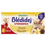 Bledina Bledidej Choco Vanilla flavor 4x250ml from 12 months