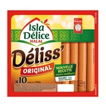 Isla Delice Turkey halal sausages 350g