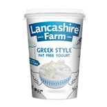 Lancashire Farm Natural Yoghurt - Greek Style Fat Free 450g