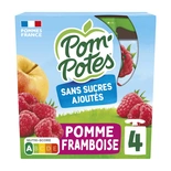 Materne Apple & Raspberry pouches no added sugar 4x90g