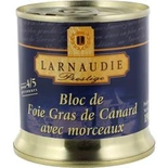 Larnaudie Duck foie gras with pieces 190g