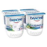 Danone Plain yogurts 4x125g