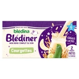 Bledina Blediner Milk with Courgettes from 6 Months 2x250ml