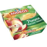 Andros Plain apple with bits 4x100g
