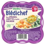 Bledina Bledichef Spinach, Carrot & Macaroni from 18 months 250g