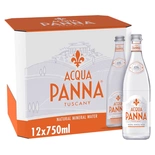 Acqua Panna Still Natural Mineral Water Glass 12x75cl