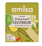 Amisa Crispbread - Protein Lentil Organic 100g