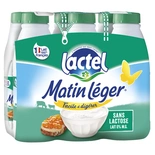 Lactel Matin Leger Skimmed milk 6x1L reduced lactose content