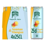 Perrier Pineapple & Mango sparkling water 4x25cl