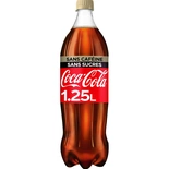 Coca Cola Zero caffeine free 1.25L