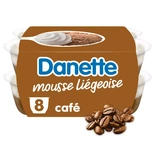 Danone Danette coffee liegois mousse 8x80g