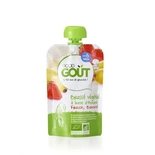 Good Gout Organic Vegetable brewed flask oat strawberry banana pouch  from 6 months 90g