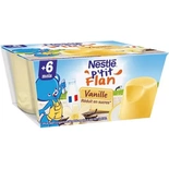 Nestle Vanilla flan (pudding) 4x100g from 6 months