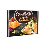 Croustipate Puff pastry squares x4 240g