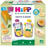 Hipp Organic Fruits dessert Pouches 2 varieties from 8 months 8x90ml